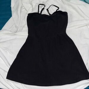 black Alo Yoga workout dress